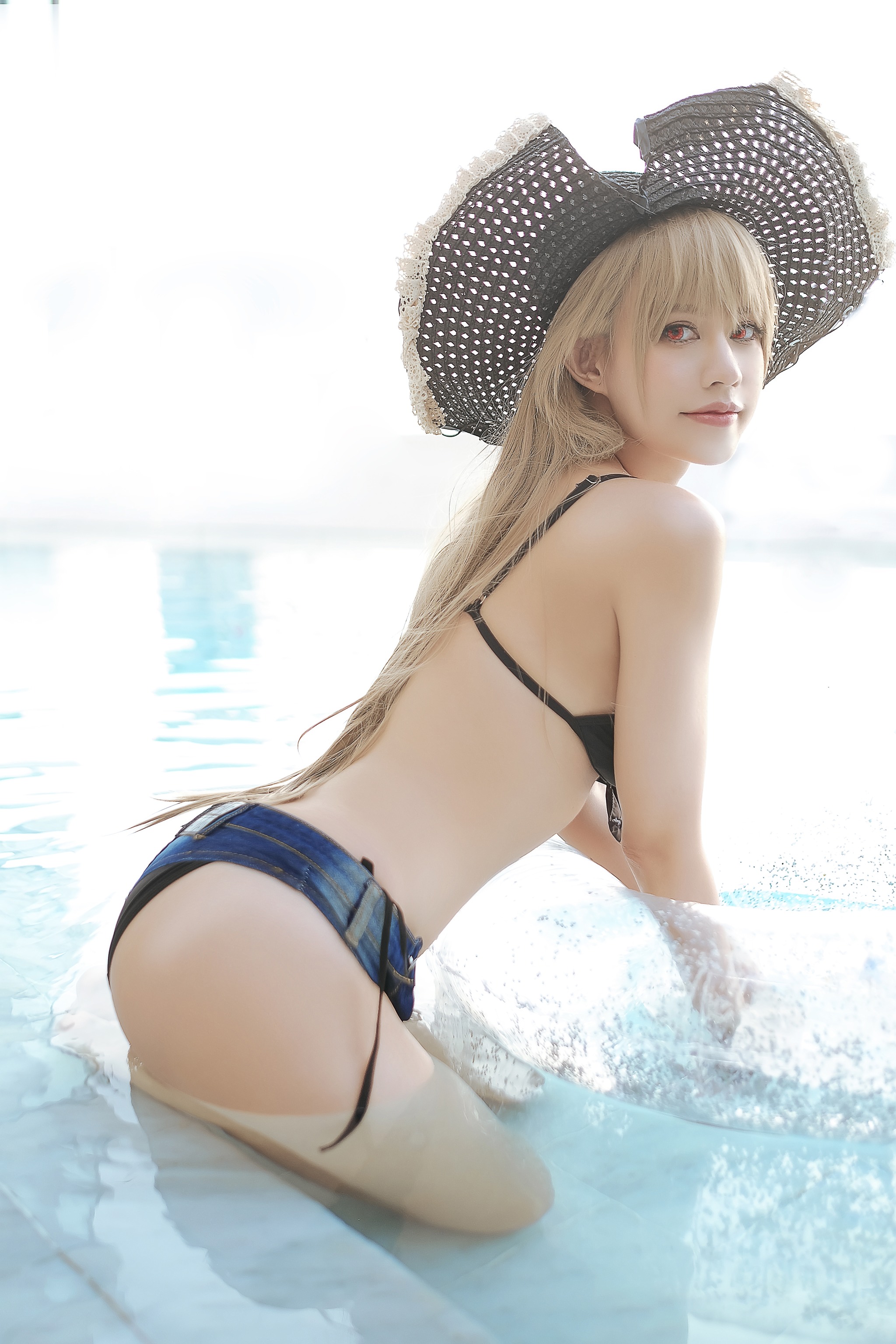 图片[1]-PingPing – NO.010  Jean Bart Swimsuit [12P]-XikXak
